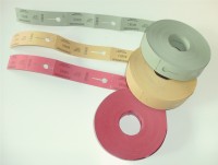 Garderobennummern mit Garderobenmarken (Nr. 1 - 500) ROT