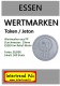 Wertmarken - Essen zu 500 in Grau